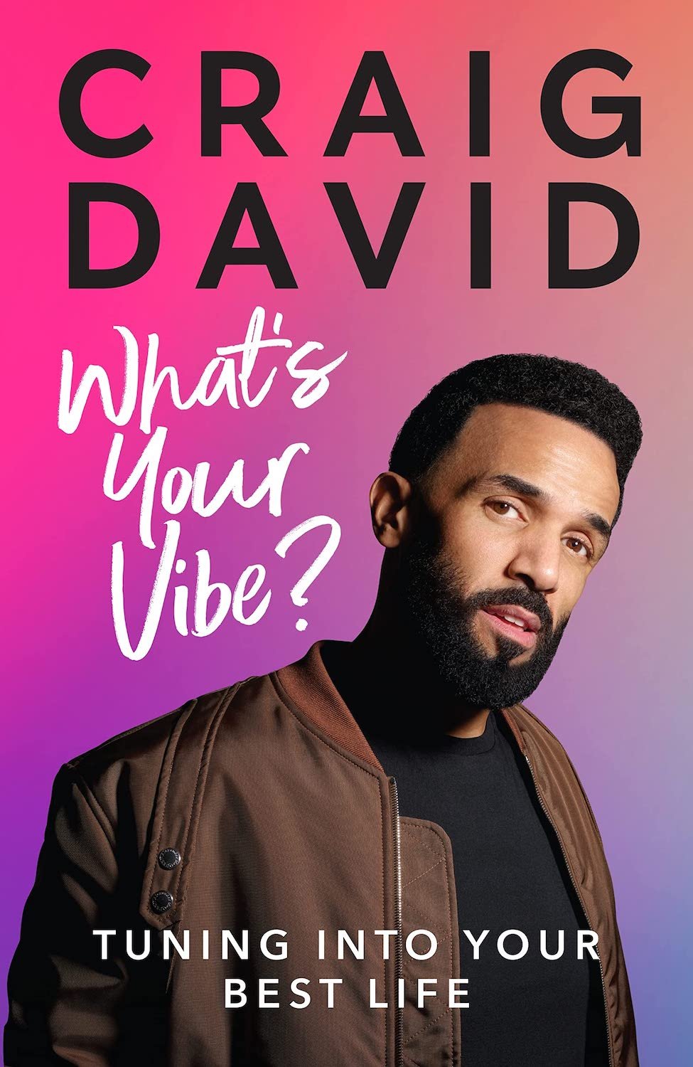 Craig David, “What's Your Vibe?” cover book