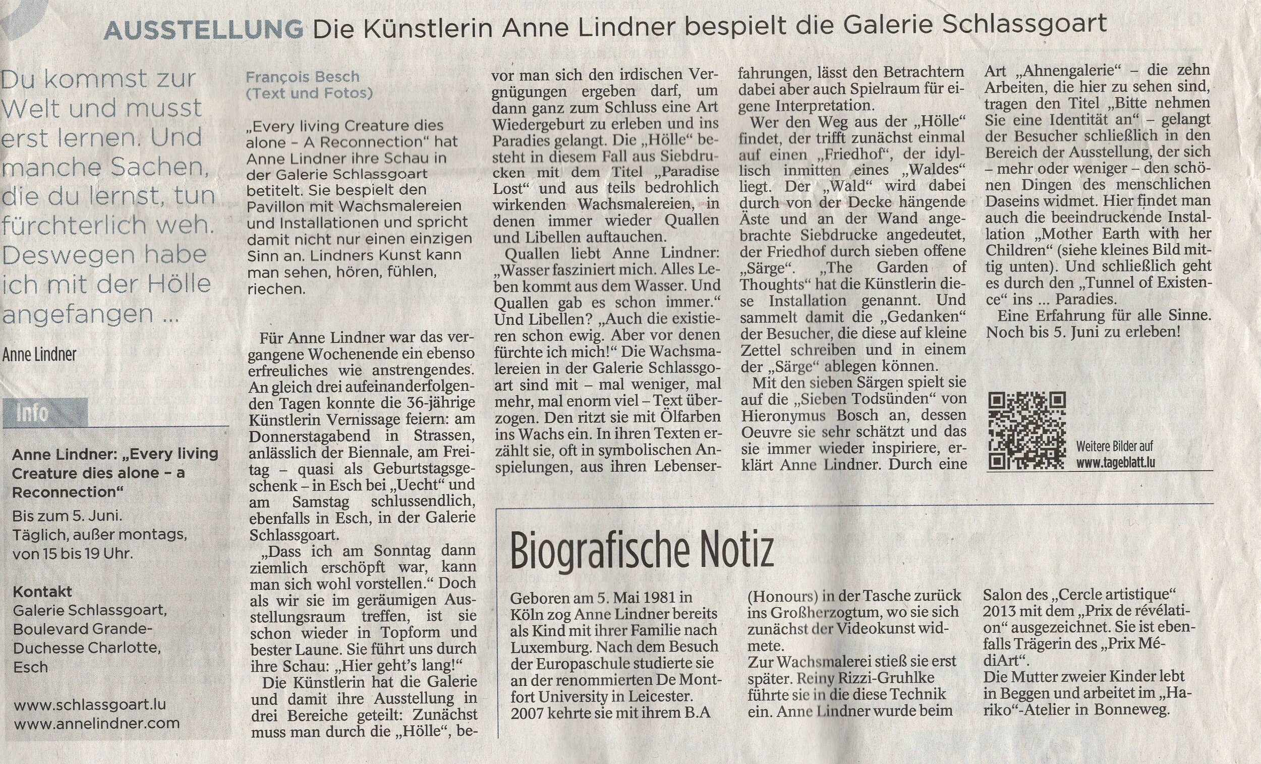 Reference: Tageblatt / Francois Besch