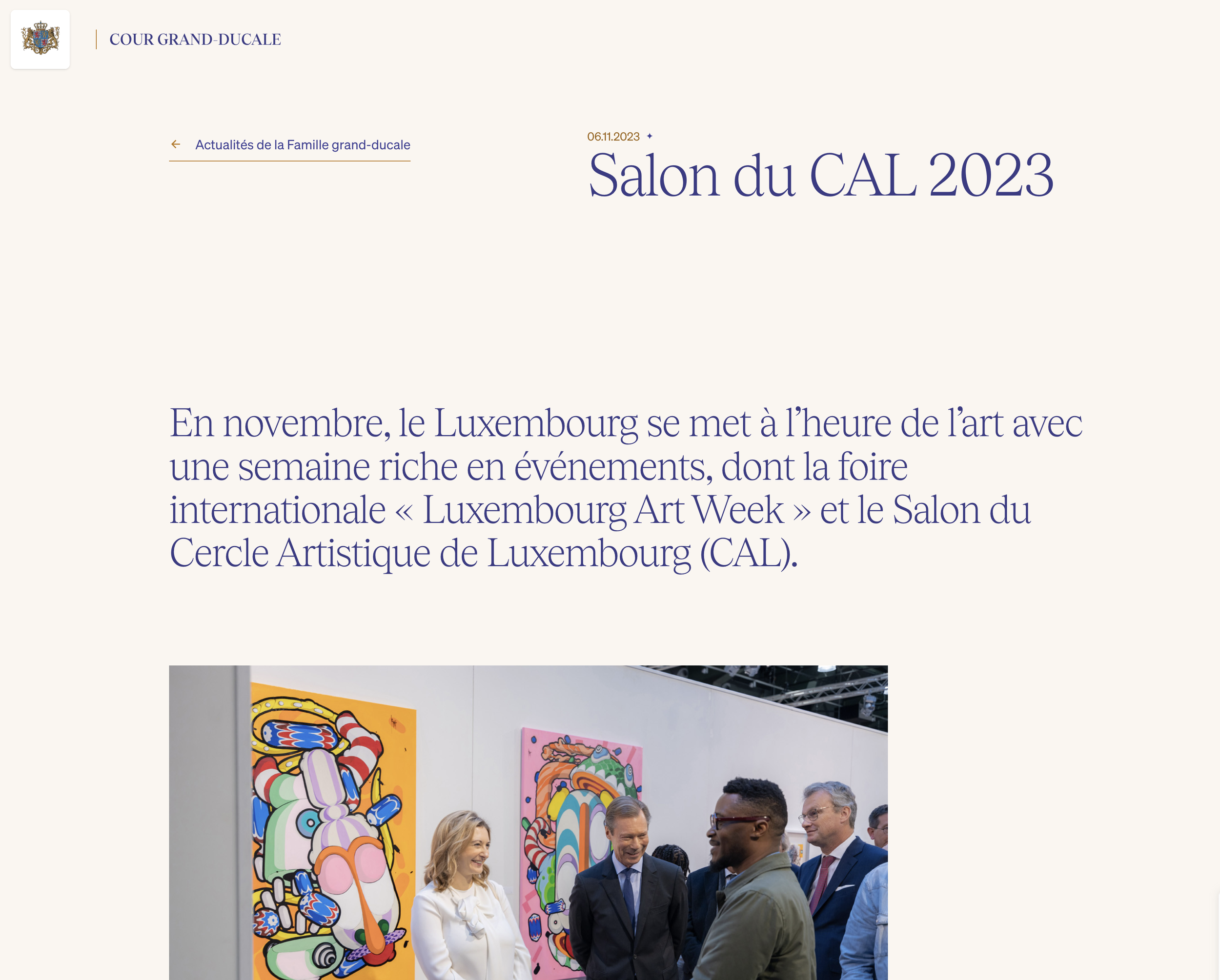 Salon du CAL 2023