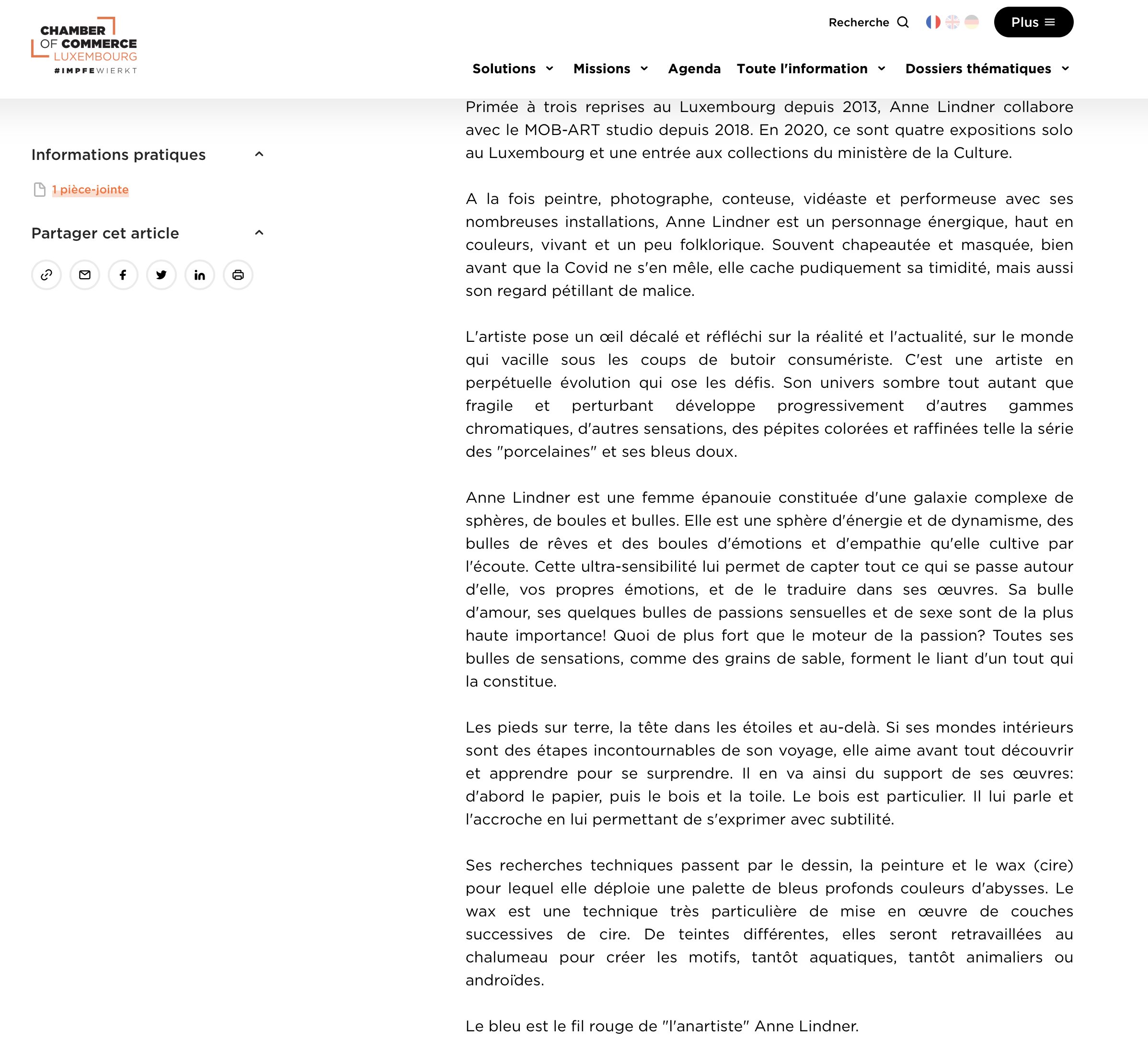 Reference: Chambre de Commerce Luxembourg