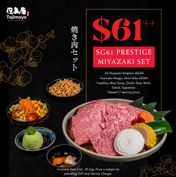 Tajimaya National Day Promo 2026