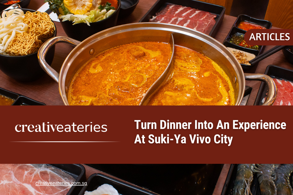 Turn Dinner Into An Experience At Suki-Ya Vivo City