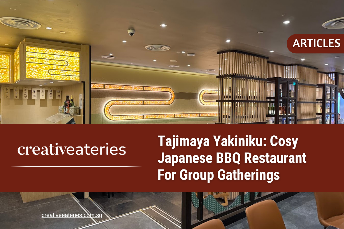Tajimaya Yakiniku: Japanese BBQ Restaurant For Group Gatherings