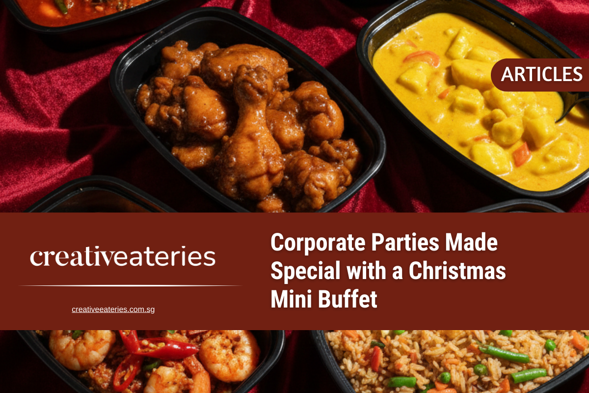 Corporate Parties Made Special with a Christmas Mini Buffet