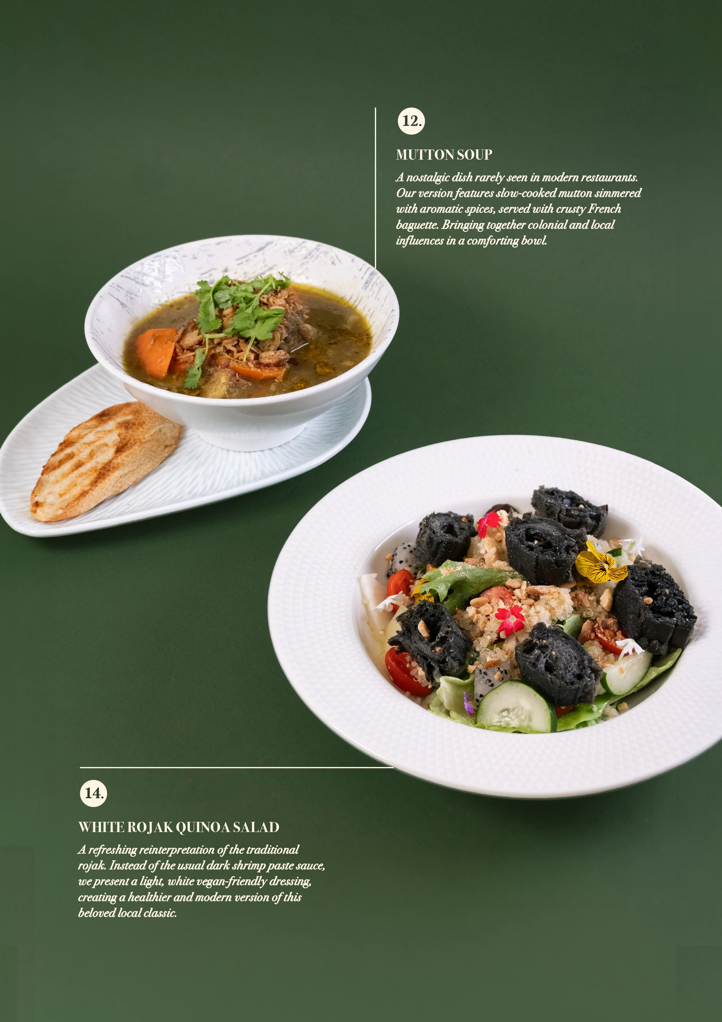 Pasta Menu