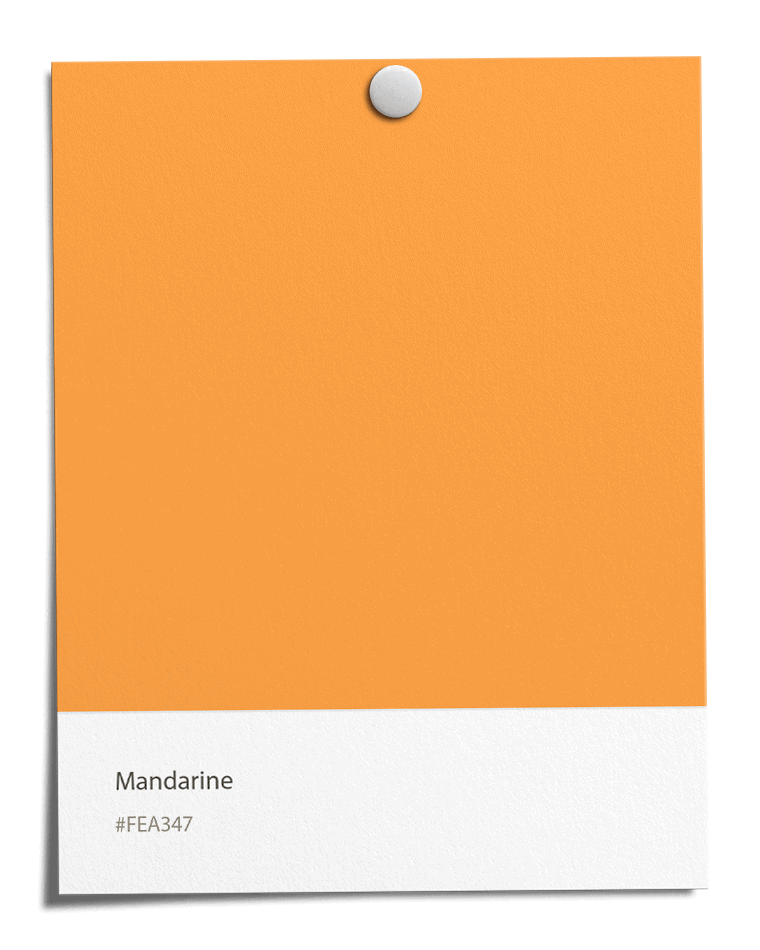 Mandarine [#FEA347]