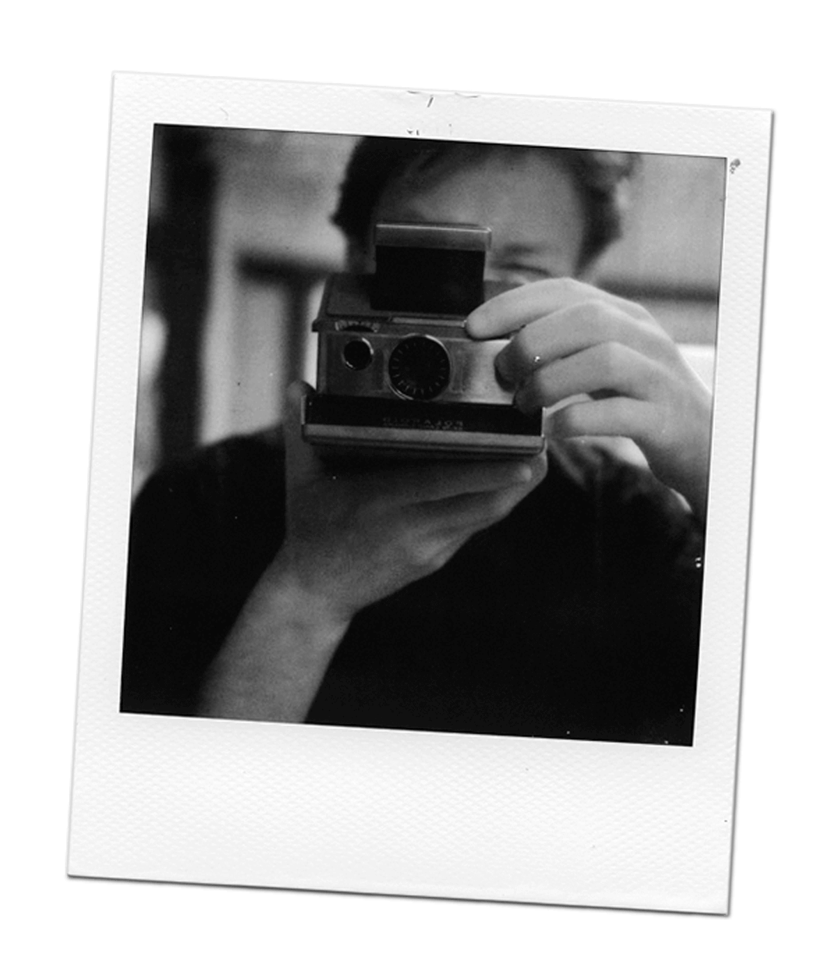 Mockup - polaroid (autoportrait: Florian Zellweger)