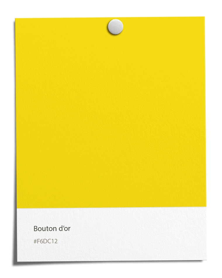 Jaune Bouton d'or [#F6DC12]