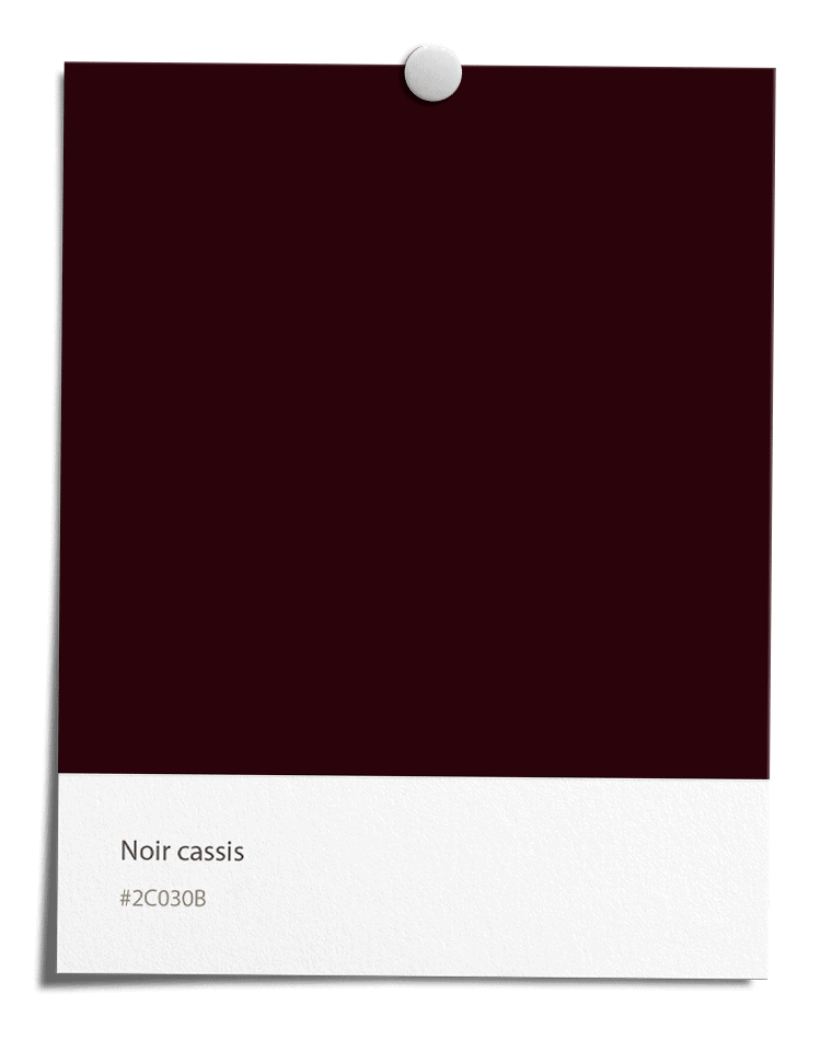 Noir cassis [#2C030B]
