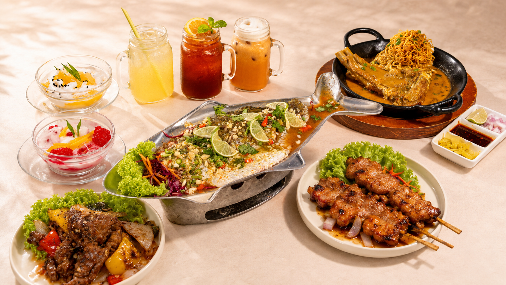 Bangkok jam Thai ala carte buffet