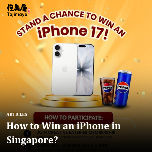How to Win an iPhone in Singapore?