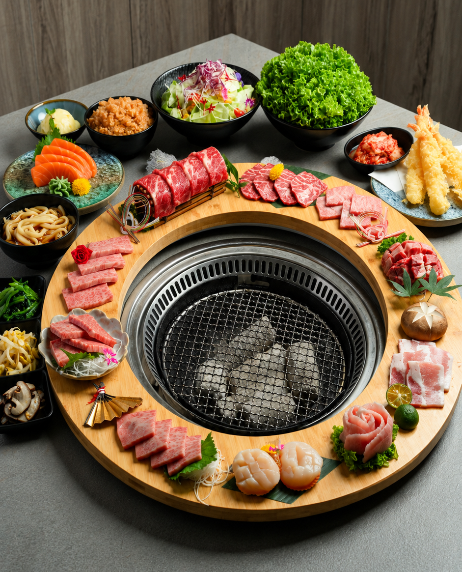 Wagyu Ring Feast at Tajimaya Yakiniku Portrait Image