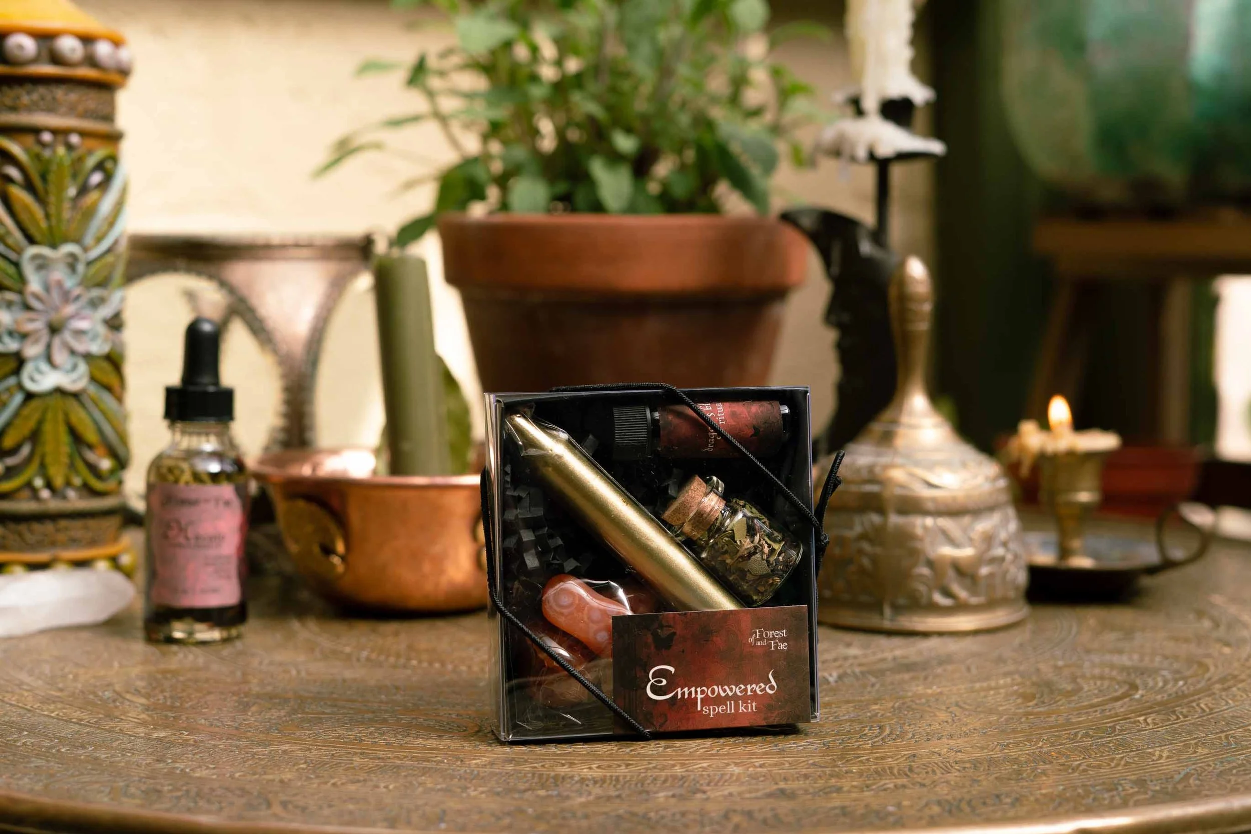 Empowered Spell Kit • Witchcraft Courage & Strength