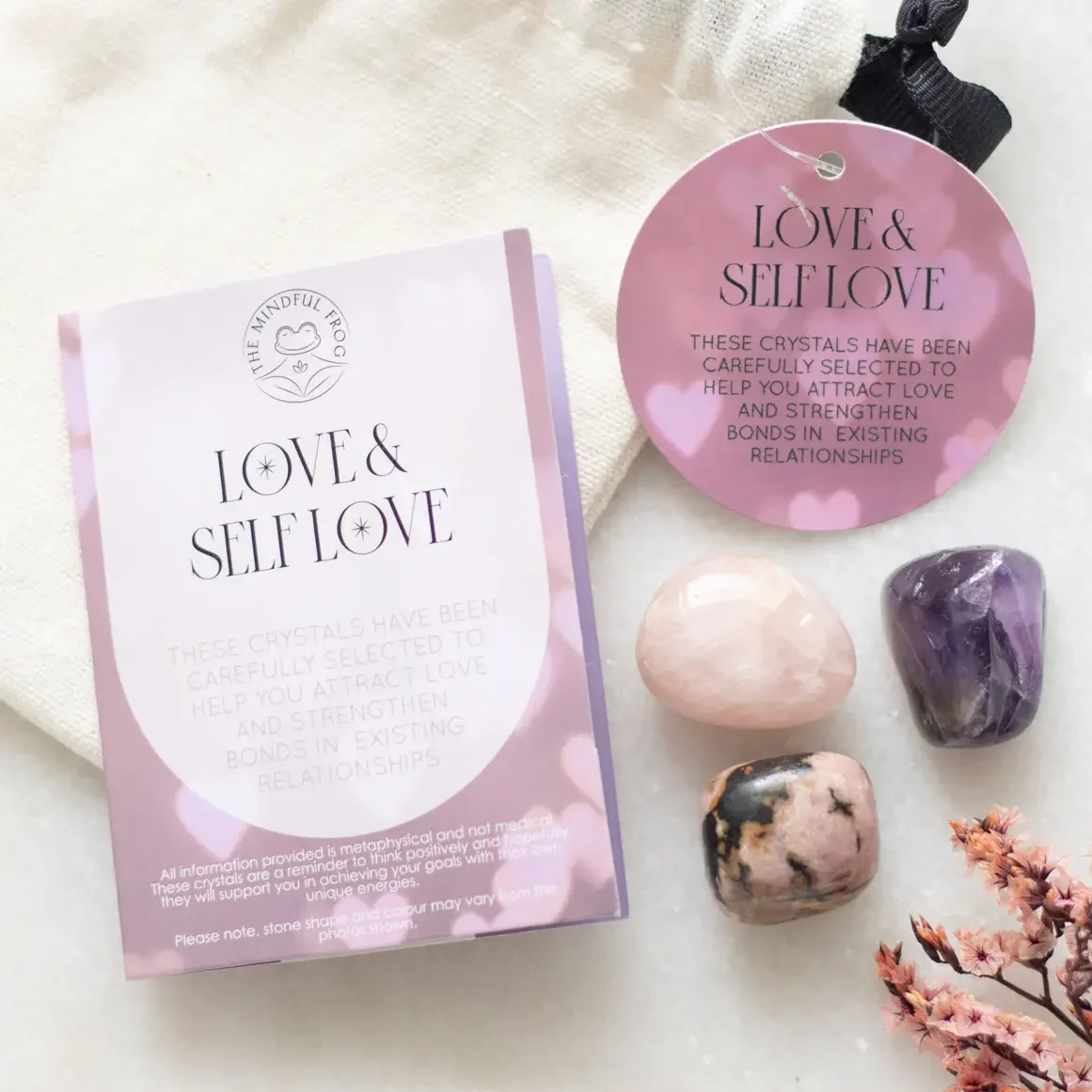 Love & Self Love Healing Crystal Set