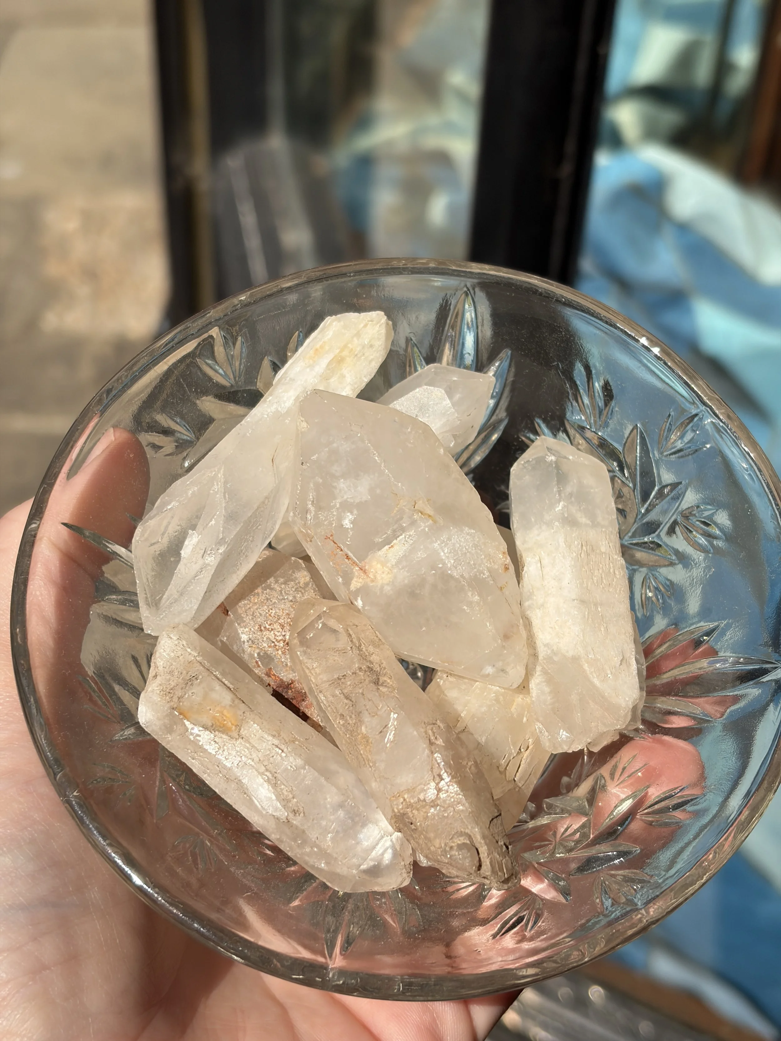 Chunky Clear Quartz Points