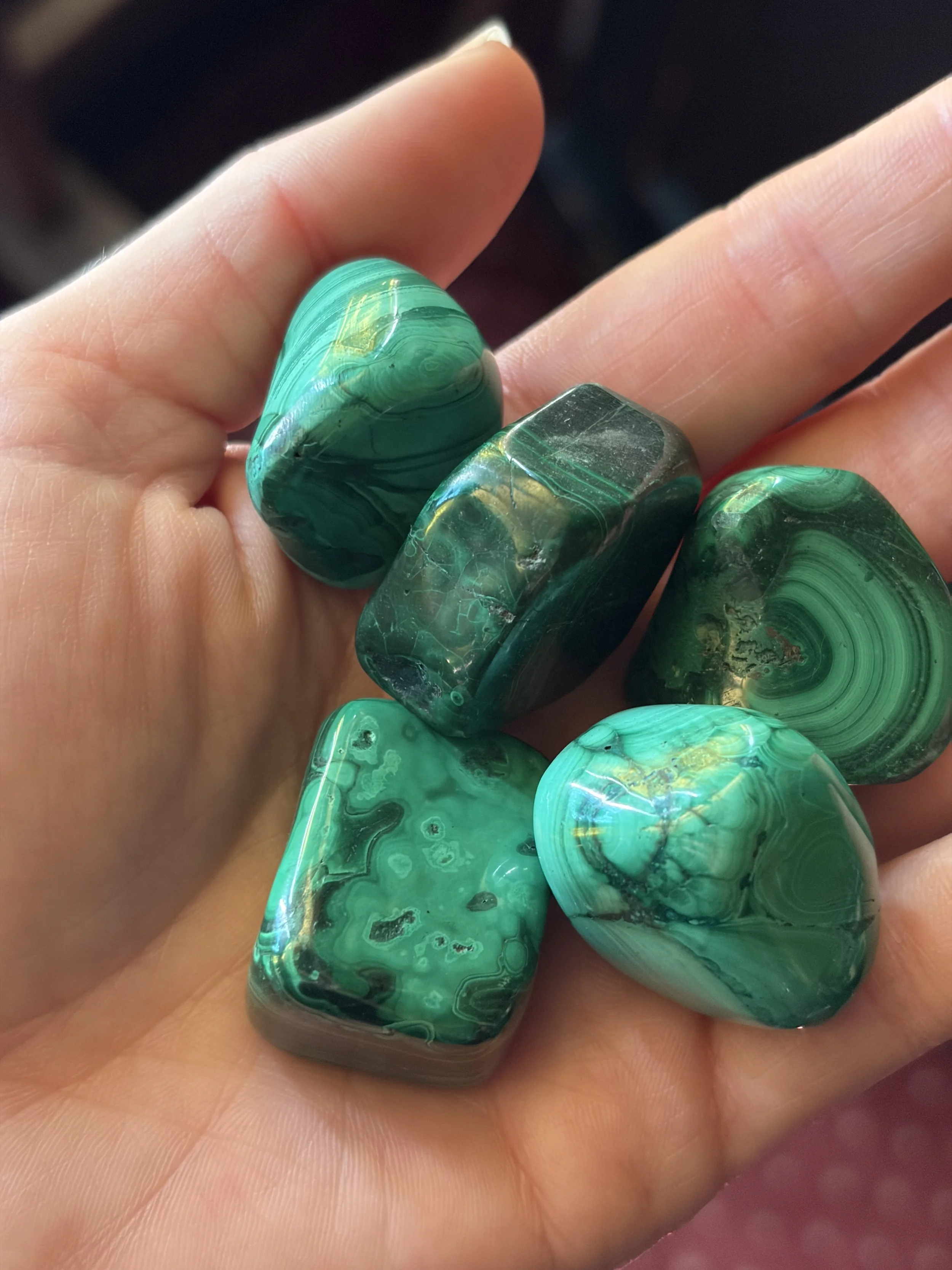 Malachite Tumblestones
