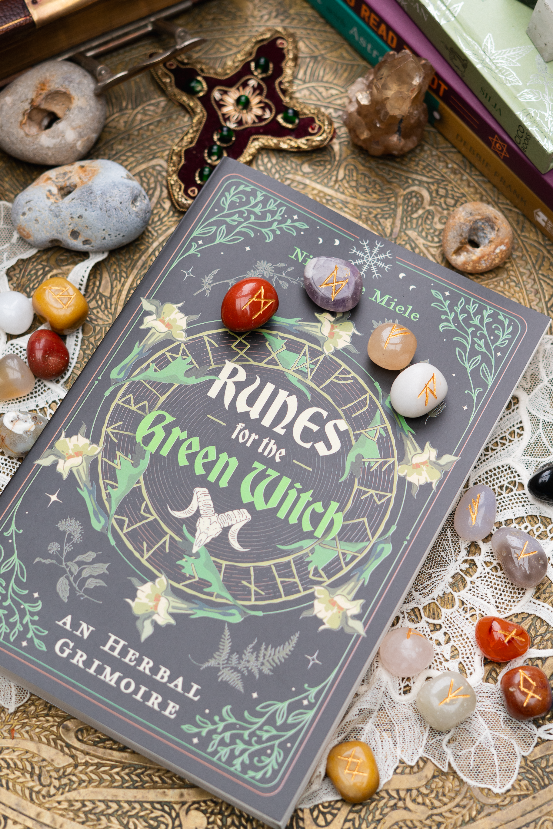 Runes For the Green Witch Book by Nicolette Miele