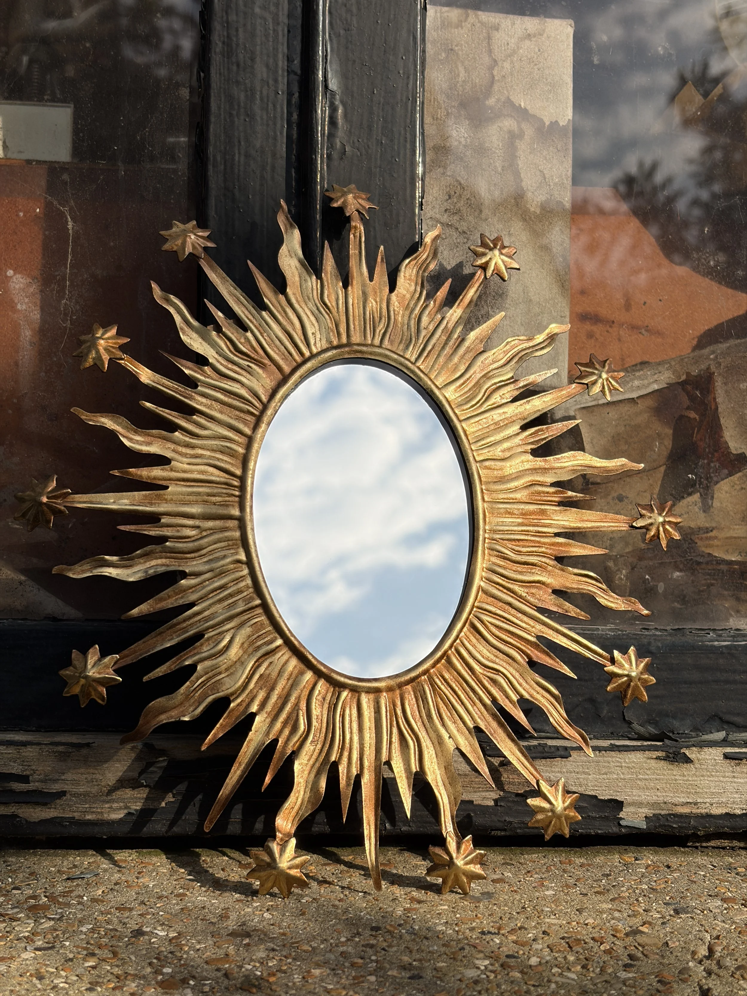 Sun Ray Wall Mirror