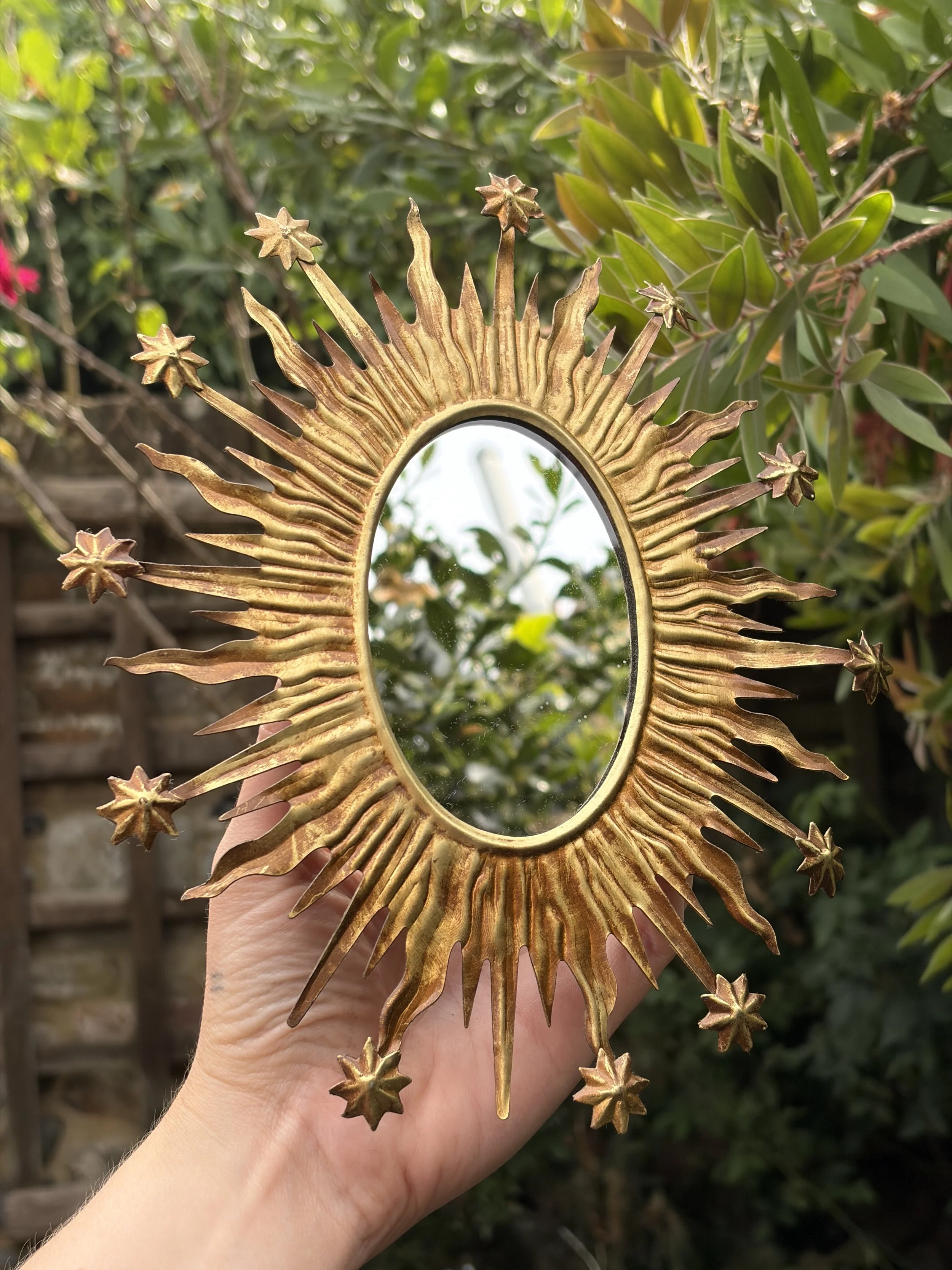 Sun Ray Wall Mirror
