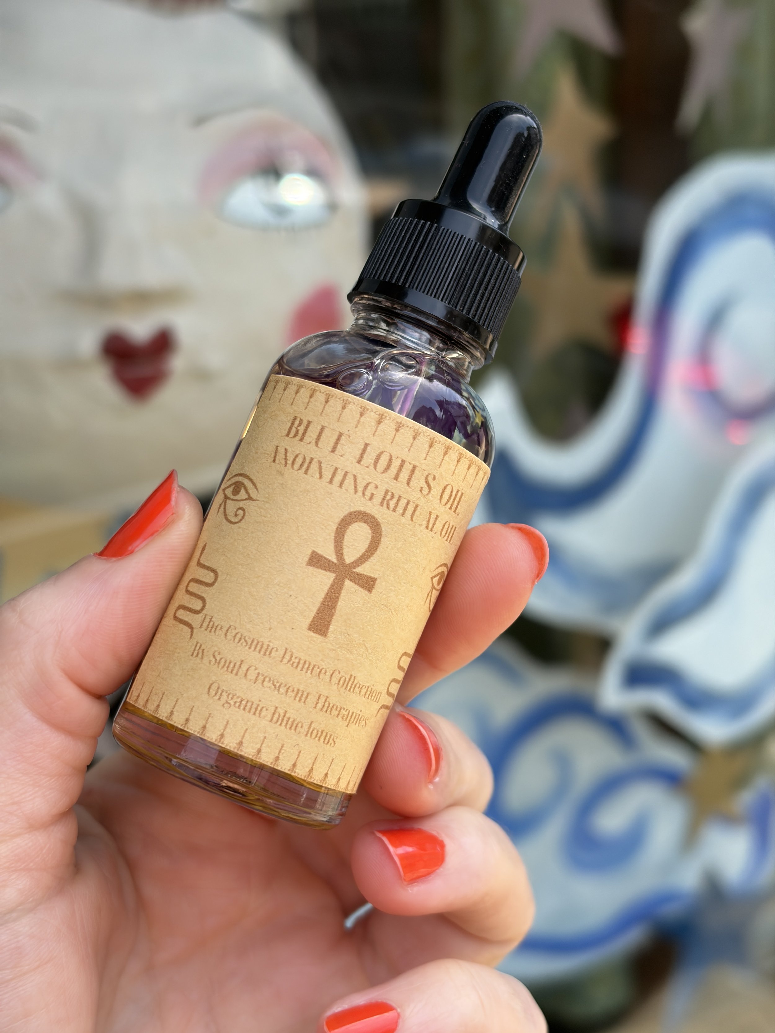 Blue Lotus Oil Soul Crescent Therapies