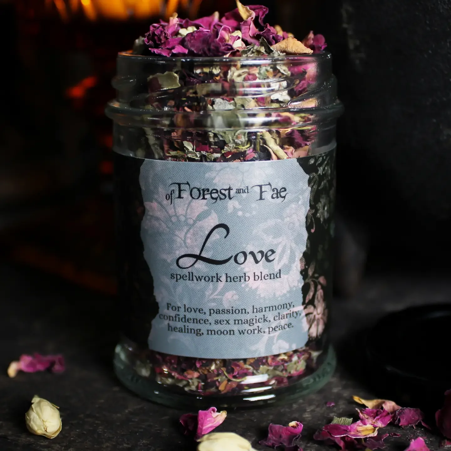 Love Spellwork Herb Blend • Ritual Herbs For Manifestation
