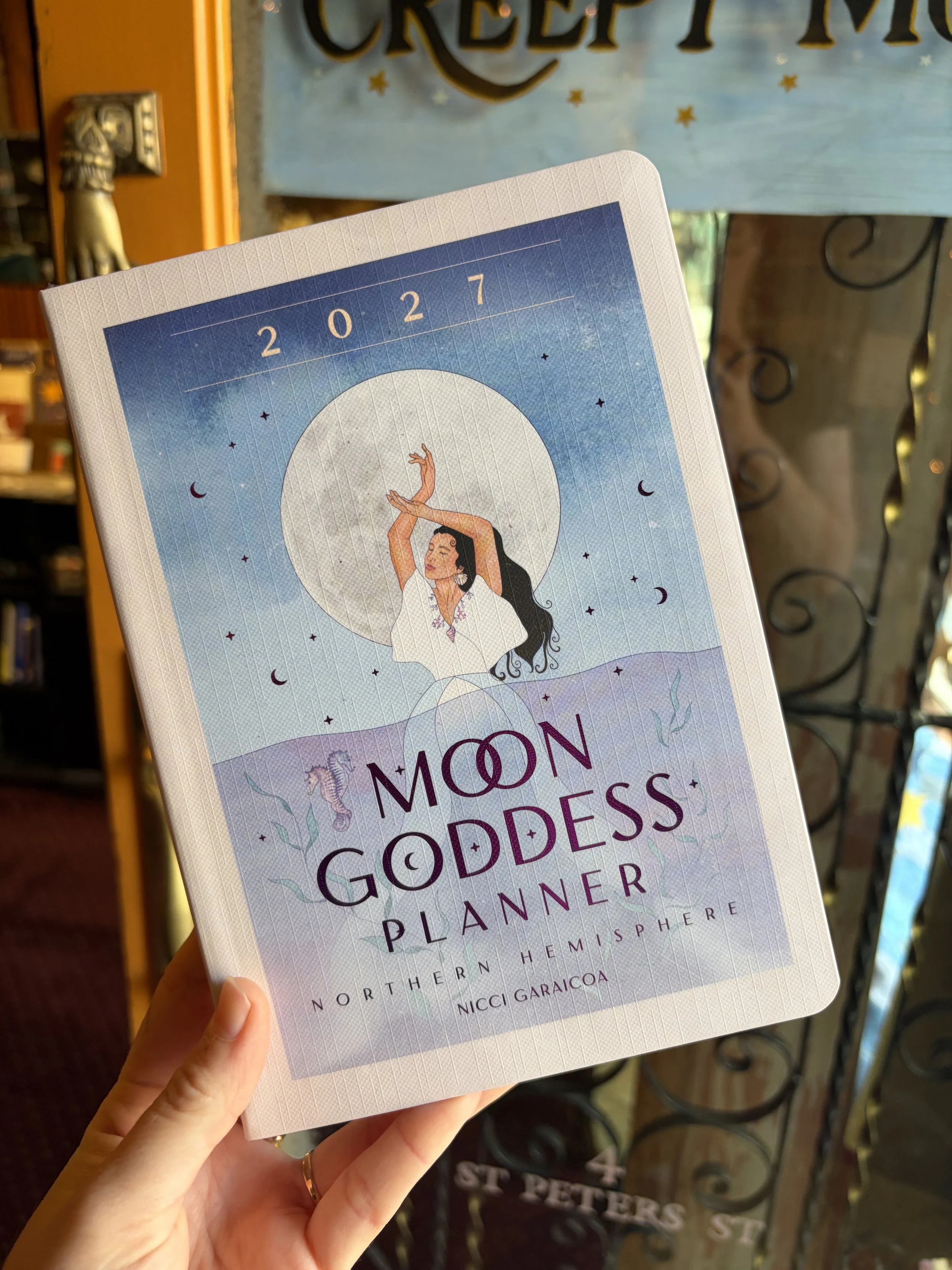 2027 Moon Goddess Planner - Nicci Garaicoa (Northern Hemisphere)