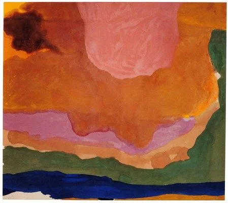 'Flood' by Helen Frankenthaler, 1967