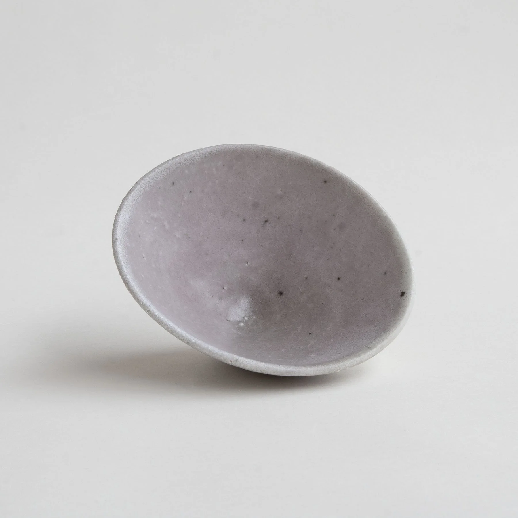 Bowl (interior); gas reduction, stoneware, shino