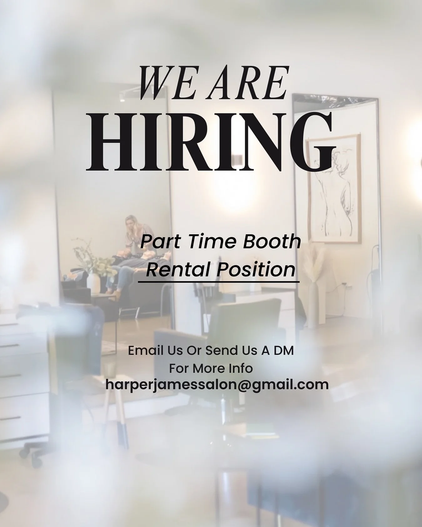 It&rsquo;s that time again! WE ARE HIRING! 
Feel free to DM us or send us an email for more info. 🖤