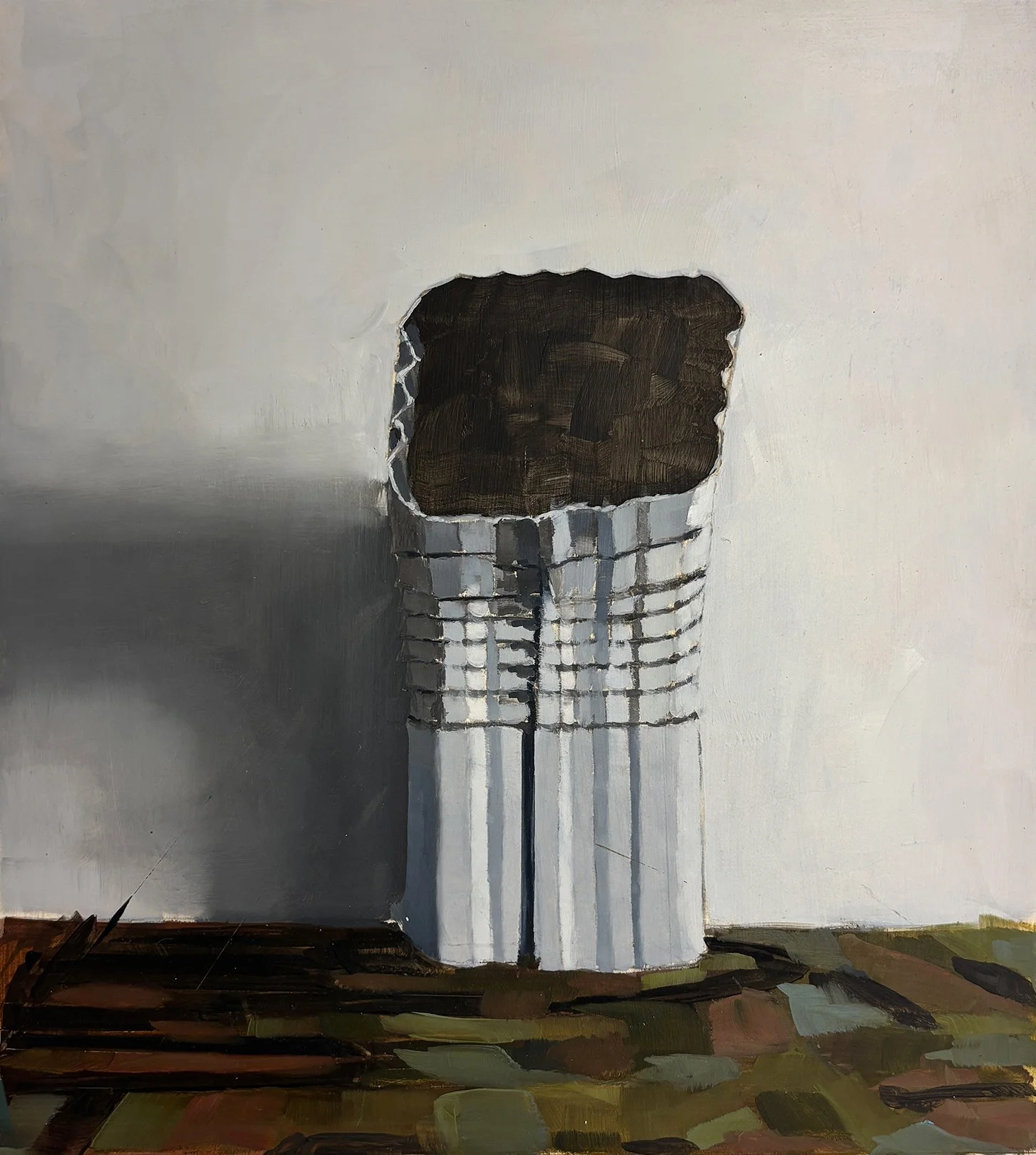 Drain Pipe head on, 12 x 10_oilonpanel2025.jpg