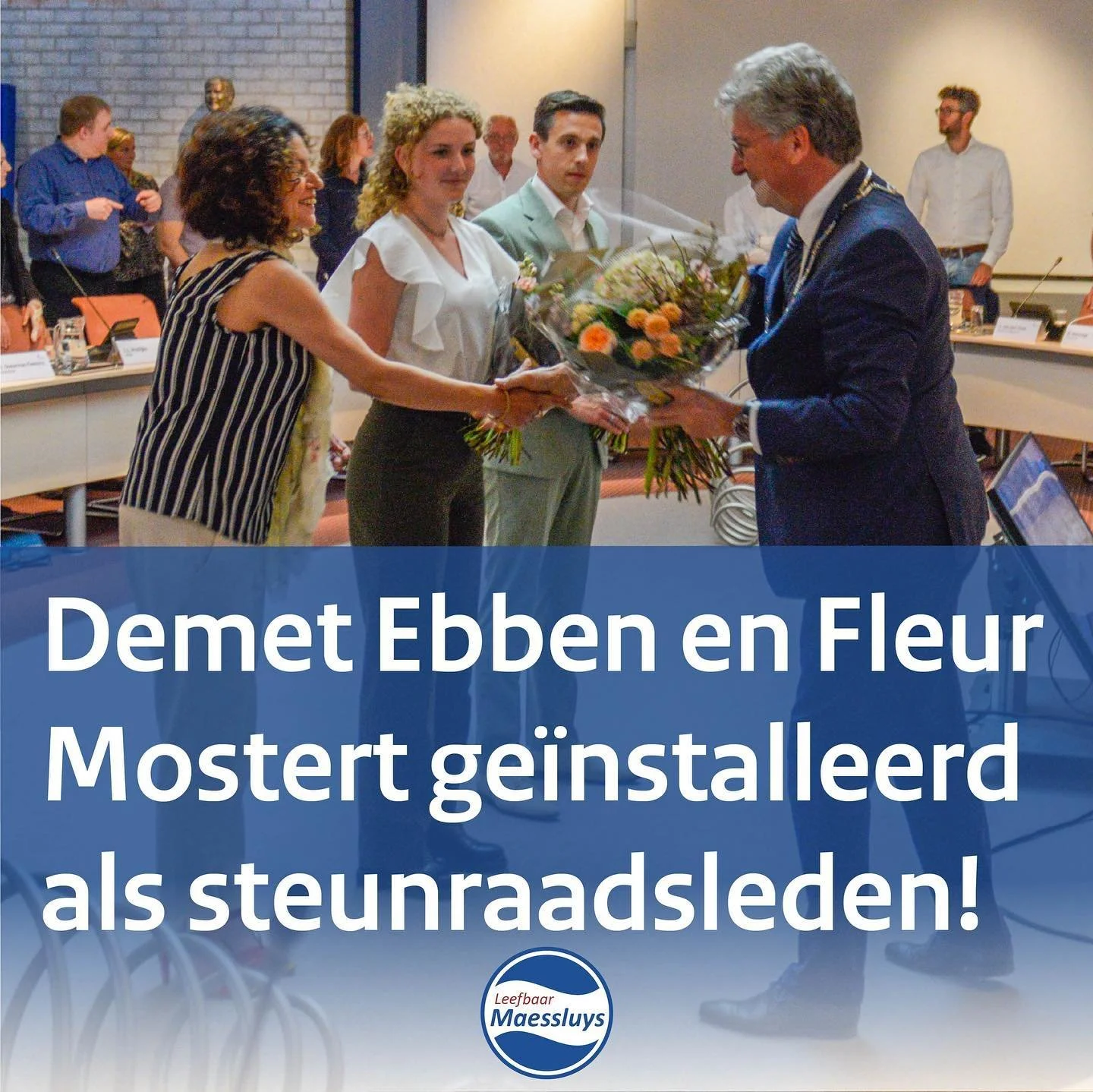 Steunraadsleden geïnstalleerd!