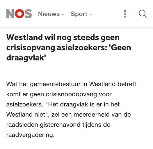 Westland als voorbeeld
