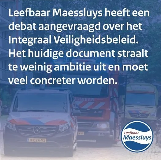 Niks concreets over veiligheid.