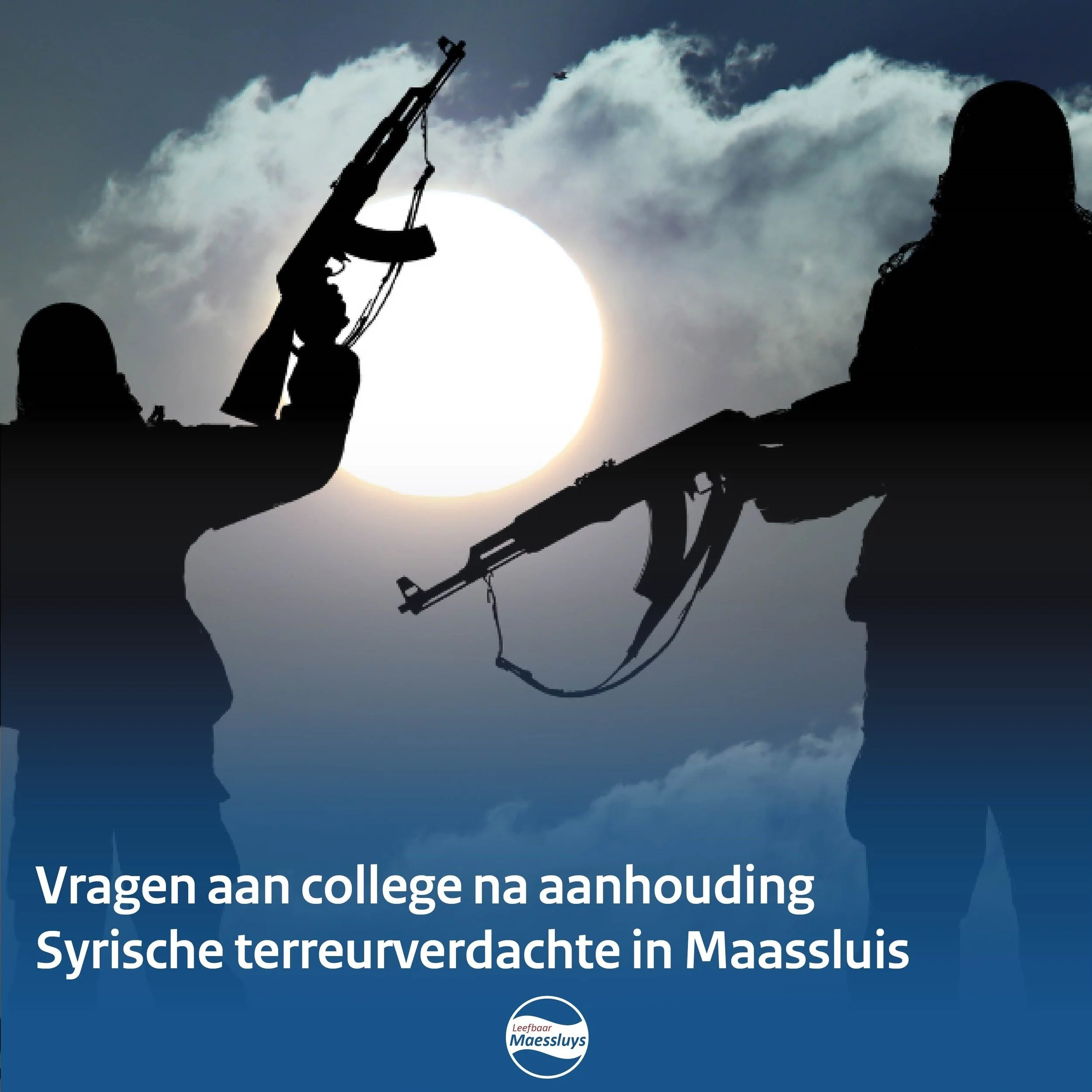 Vragen aan het college na arrestatie terreurverdachte.