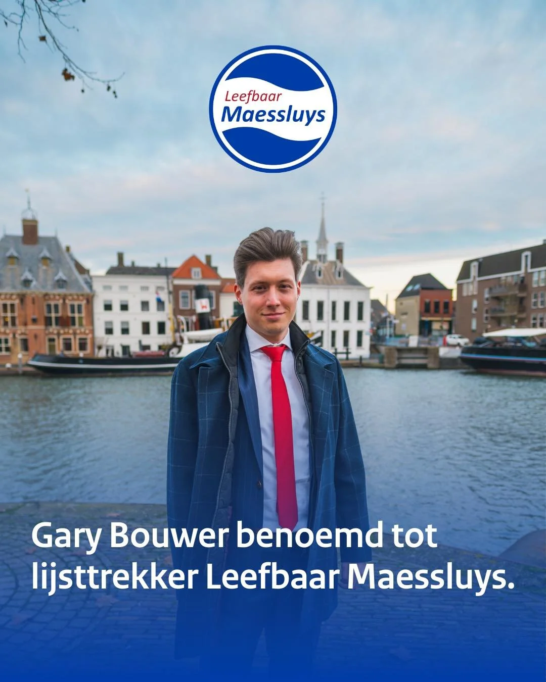 Gary Bouwer benoemd tot lijsttrekker!