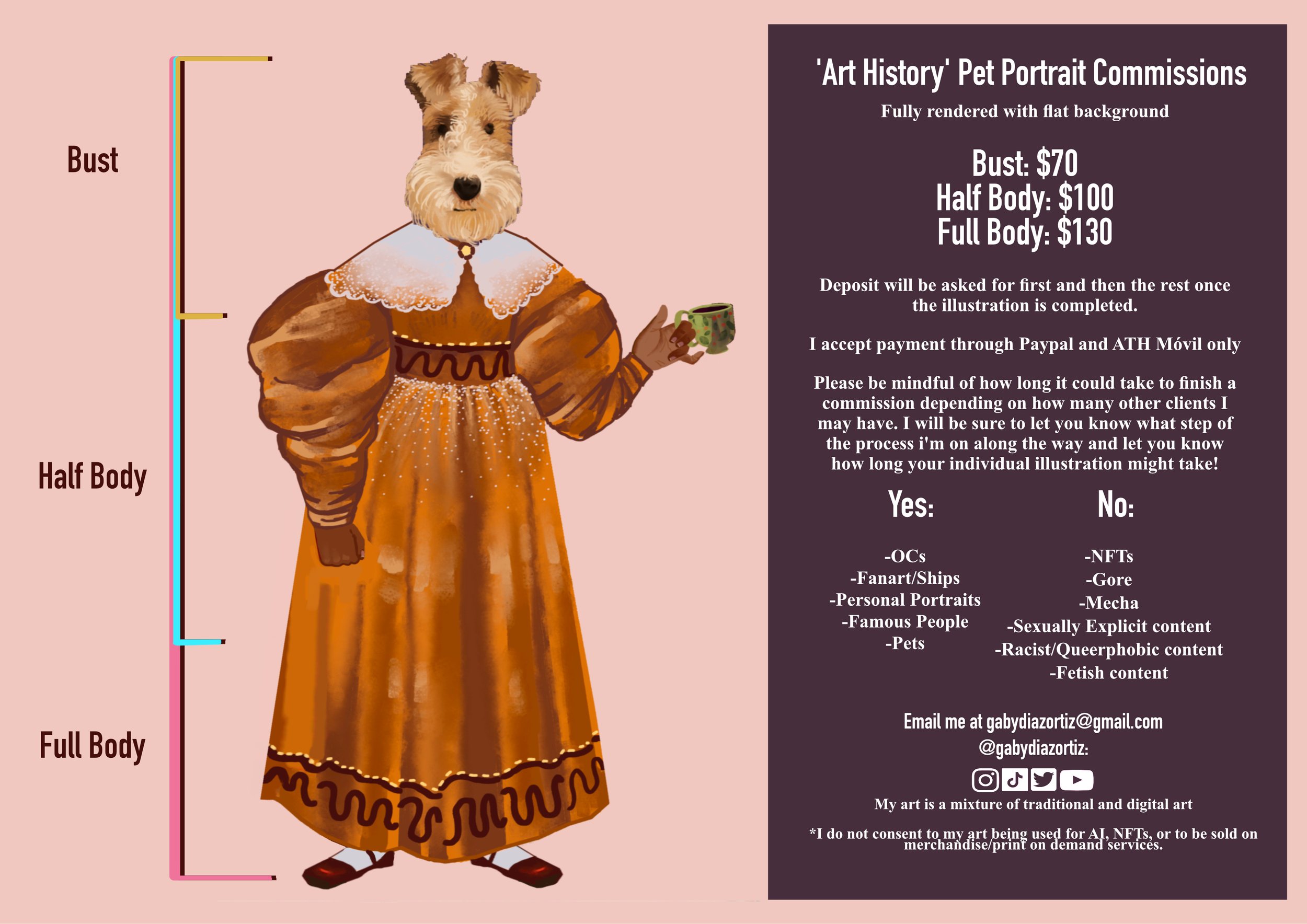 art history/pet portrait hybrid