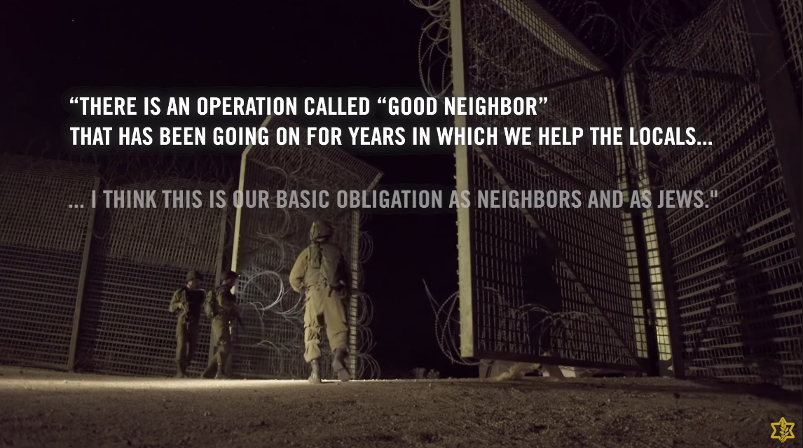 IDF - Operation Good Neighbor