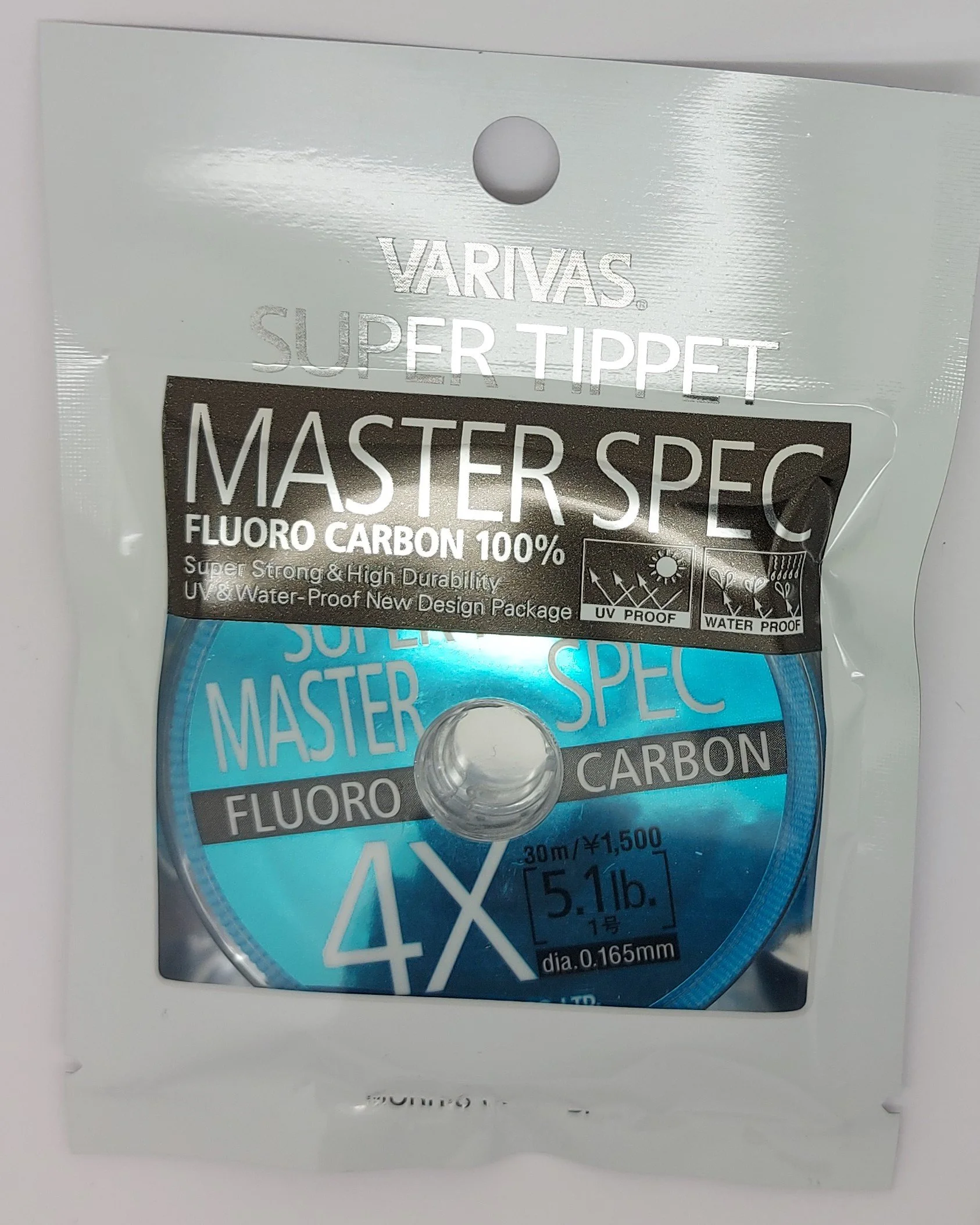 VARIVAS Super Tippet Master Spec 2 Nylon Fly Fishing Tippet - 3X (7.6 Lb), 164 Ft