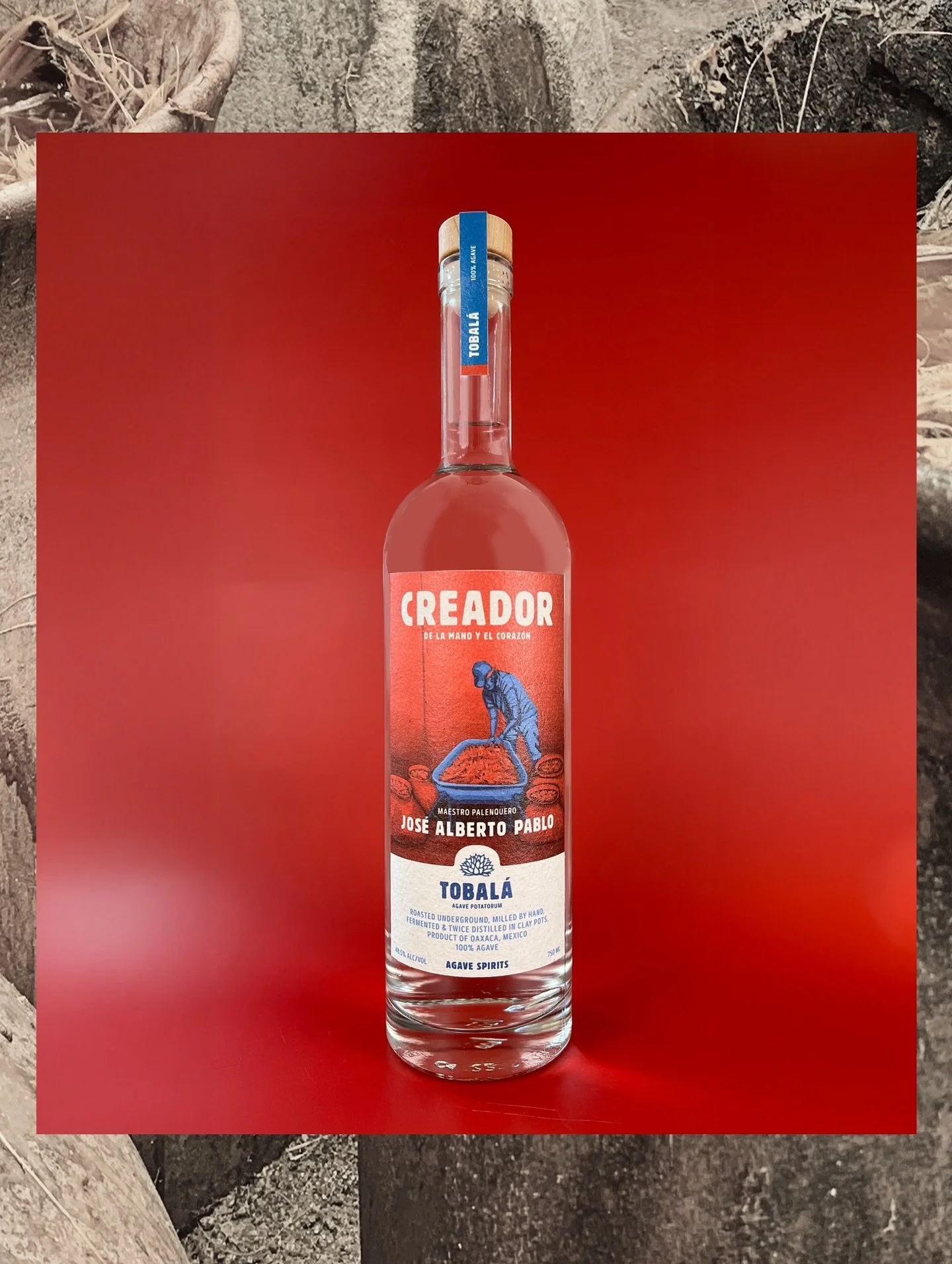 Now available online at creadorspirits.com- 
Tobalá (agave potatorum)
Produced in June 2023, this is José Alberto’s first batch of tobalá in nearly 5 years. Of the 240 liters that were originally made, 100 of those liters