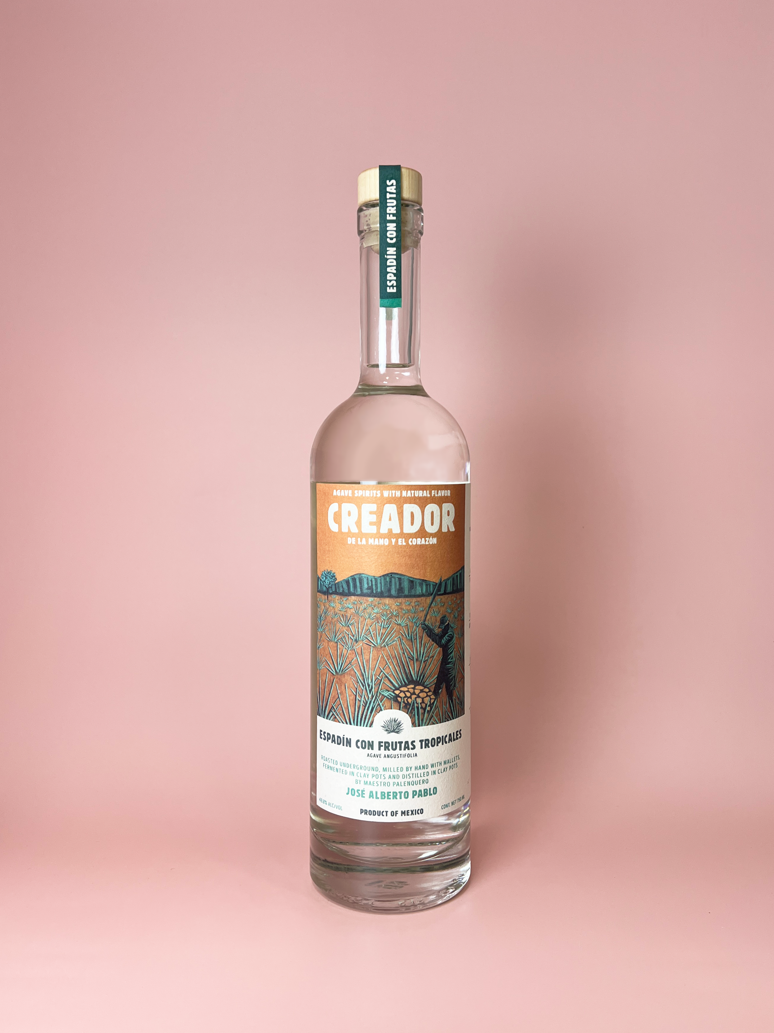 Espadín con Frutas Tropicales (agave angustifolia distilled w/ tropical fruit)