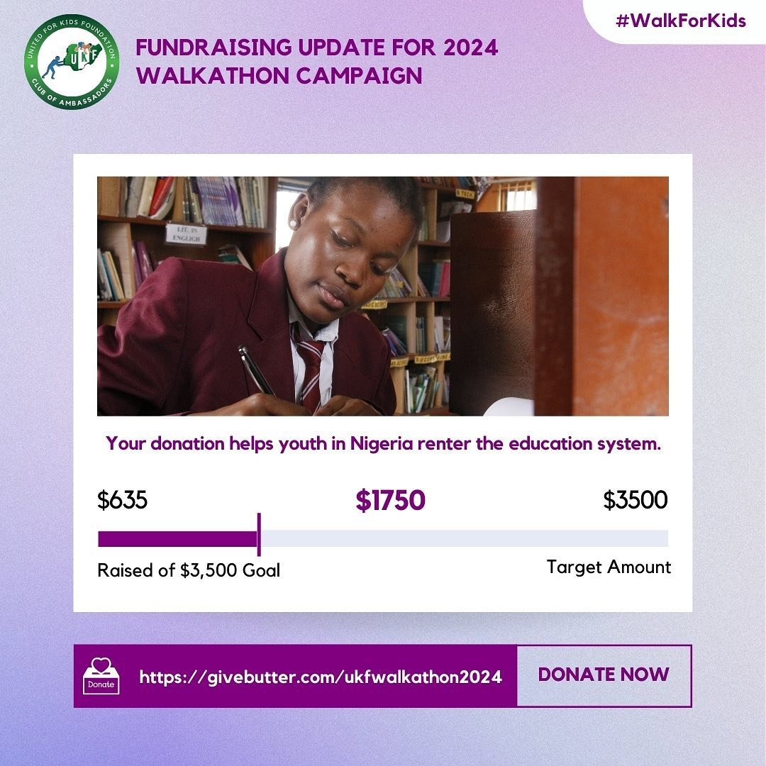 Heal Nigeria and indeed the World: one child, one heart, and one smile at a time 

With our goal in mind; we have the privilege to update you of what is going on behind the scenes. This is how much we have raised towards our goal! Thank you for all y