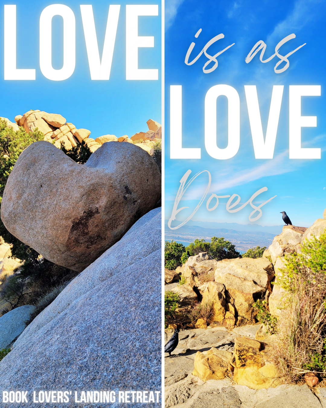 Love is as Love Does - HOMEplxce Retreat Poster