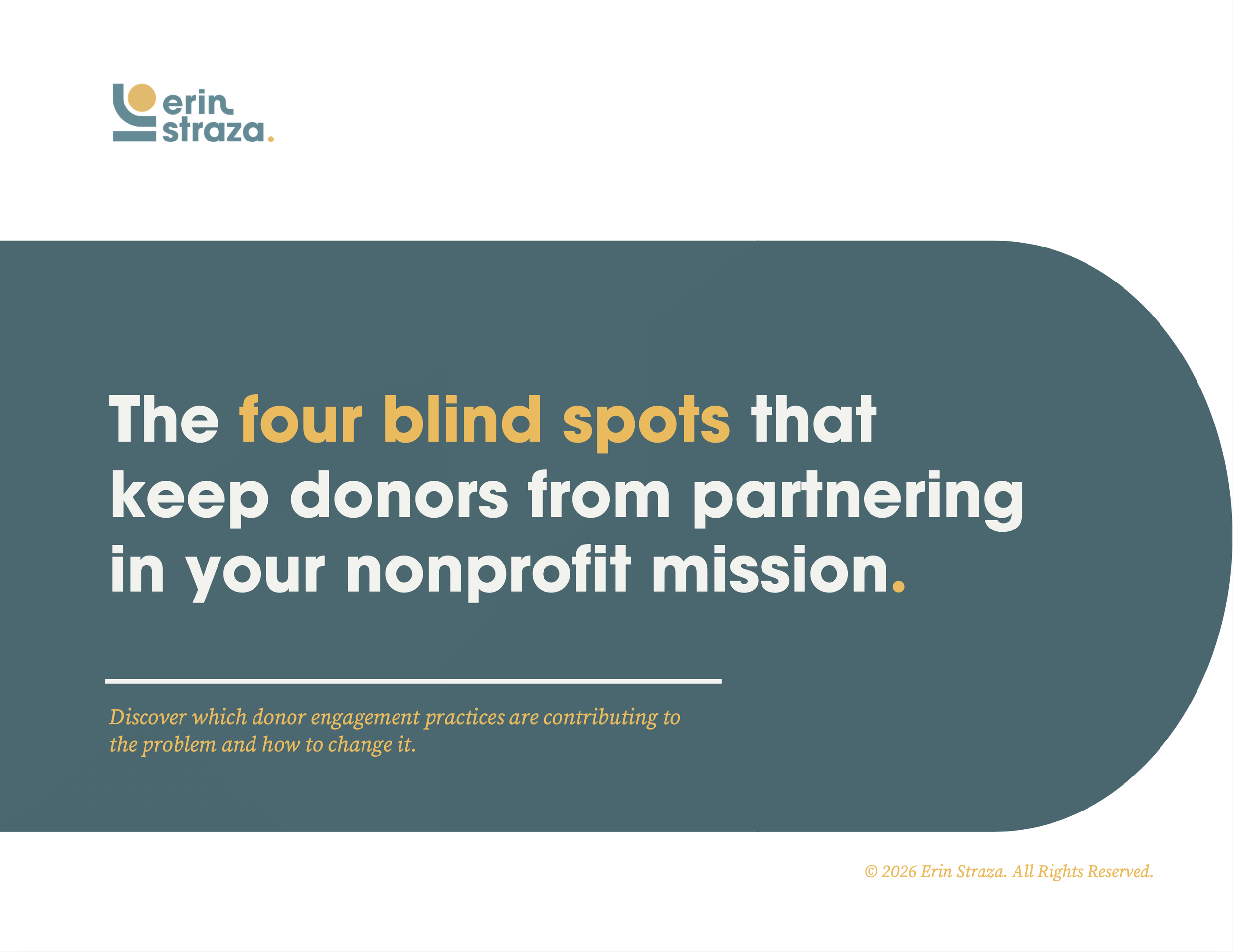 Are Donors Blind to the Value of Your Mission?