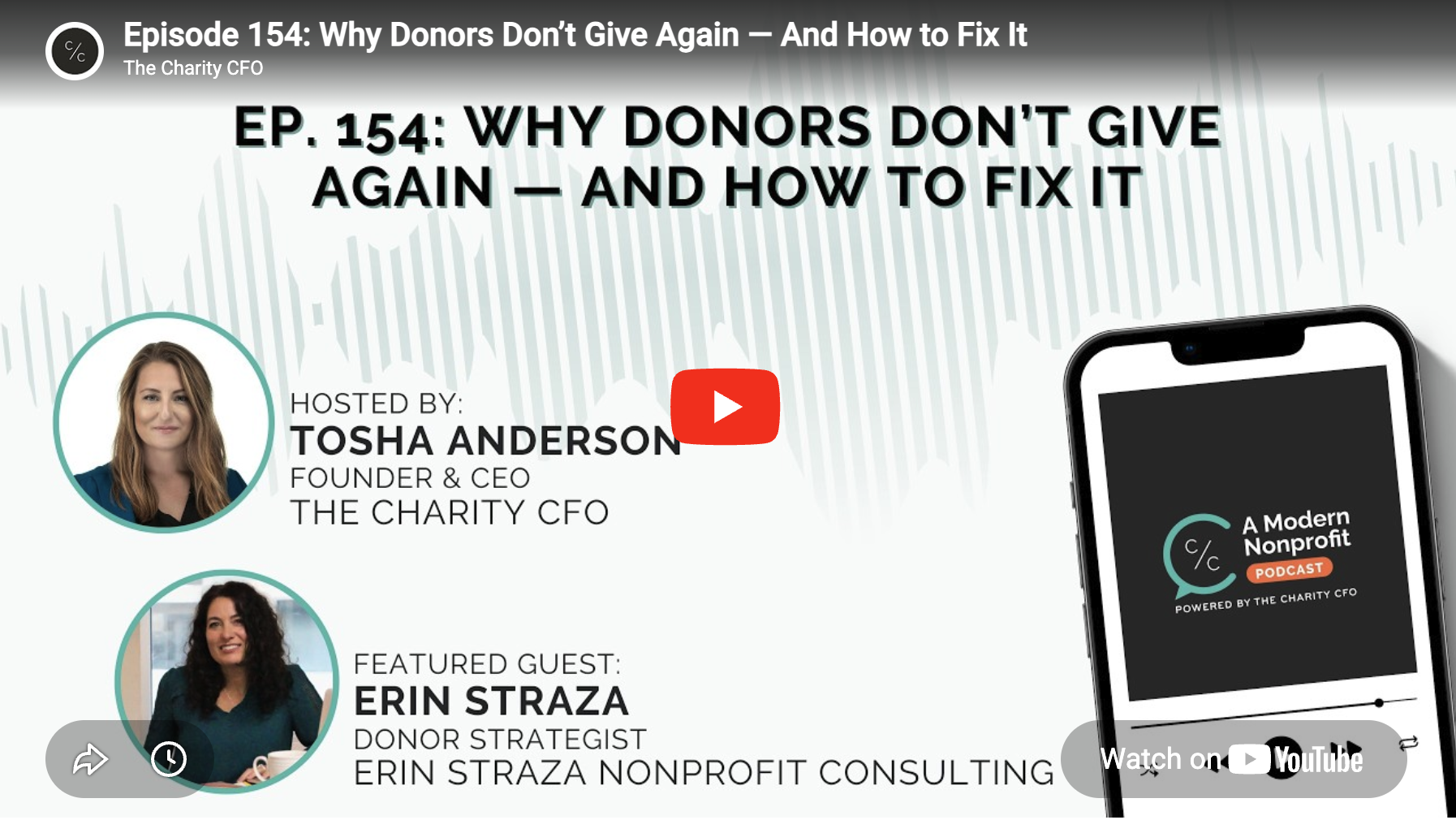 Why Are Donors Disappearing? Here’s What Nonprofits Must Change

Only 20% of first-time donors give again.
That means for every 100 new donors you acquire, 80 disappear.
Is it donor fatigue? The economy? AI? Federal funding volatility?
In this episod