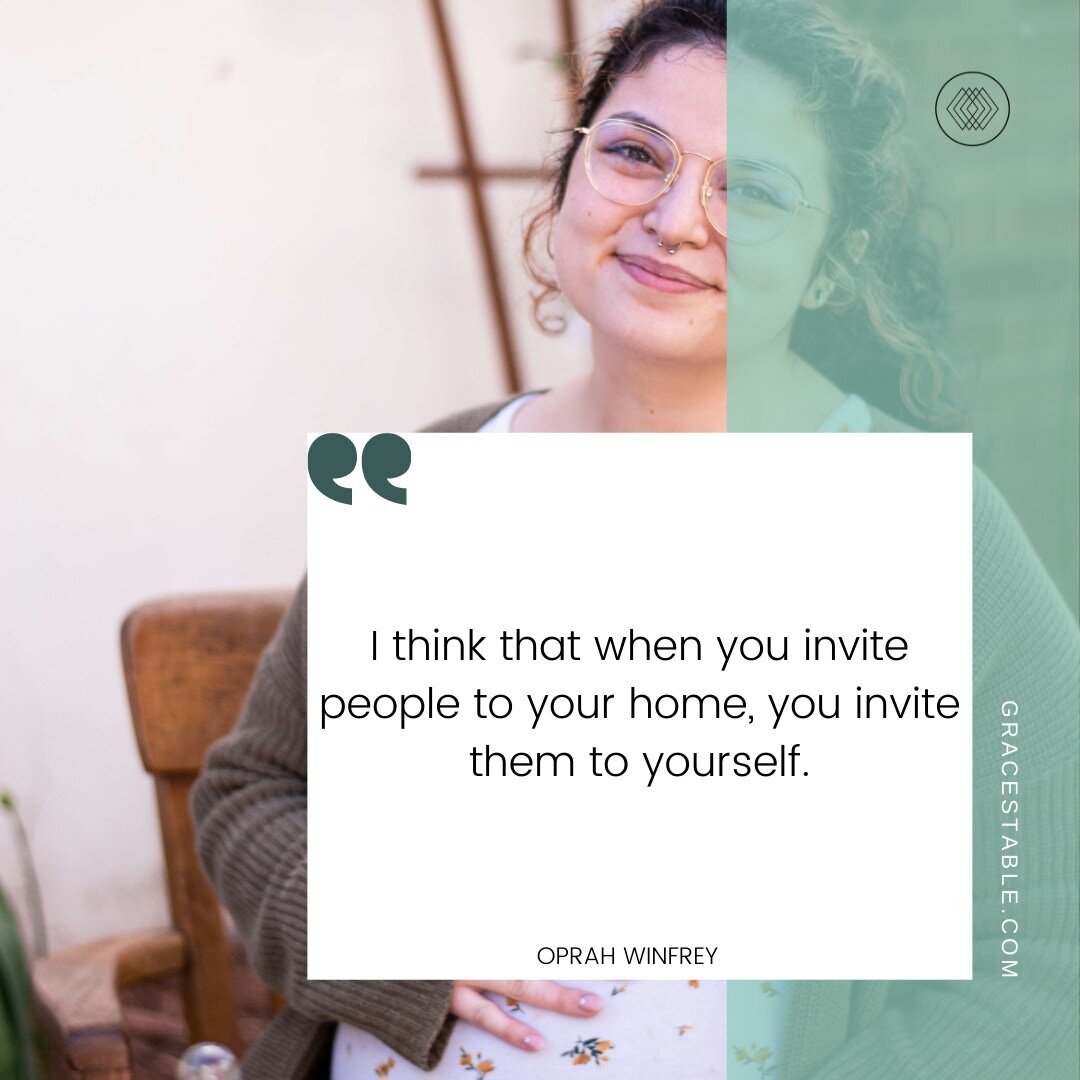 &quot;I think that when you invite people to your home, you invite them to yourself.&quot;
-Oprah Winfrey
.
.
.
#gracestable #findinghopetogether #spaceforteenmoms #defendthefatherless #teenmom #grandrapids #grmi #detroit #volunteer #causes #donate #