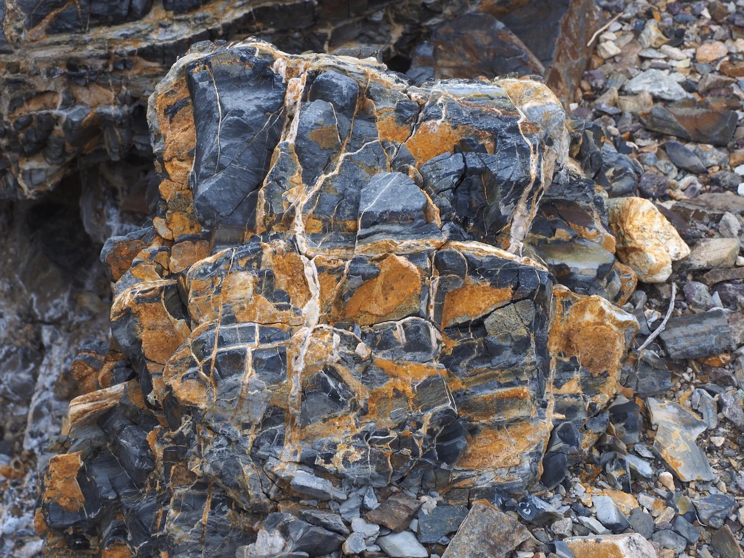 Inyo Mountains rocks / Ben & Jerry's caramel / they can be so bare