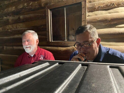 Andy KQ4VVW working 20M with Claude AC4SH.