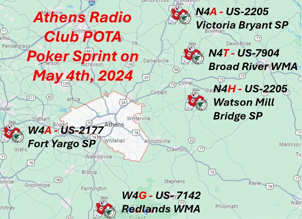 The ARC POTA Poker Sprint Sites- May 4, 2024