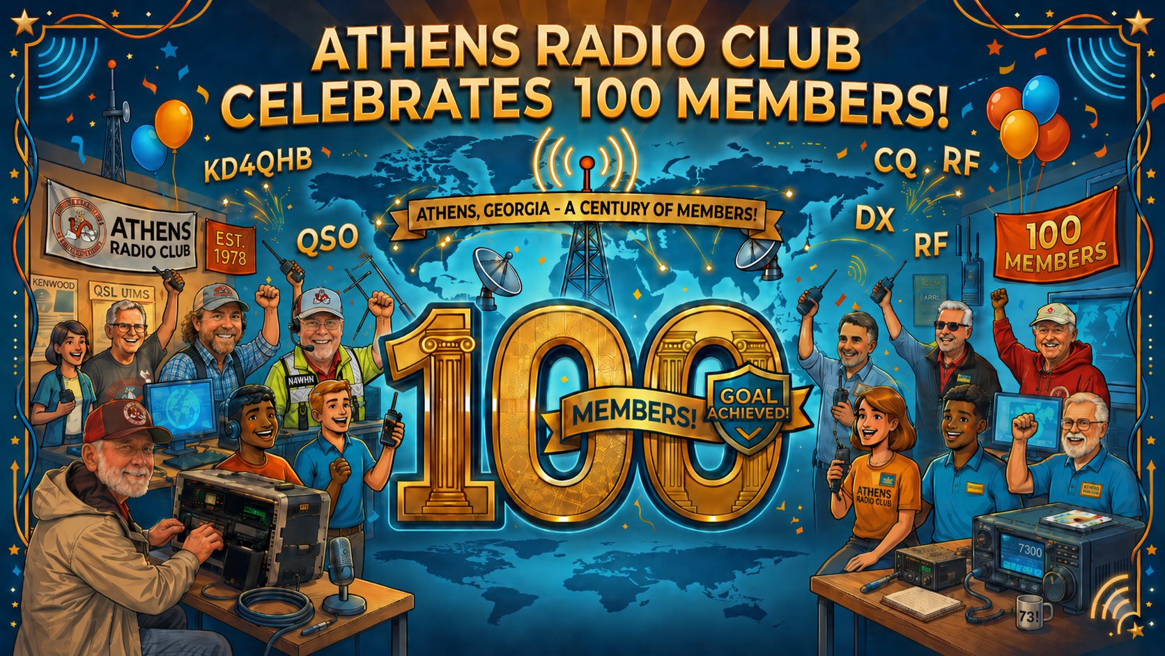 ARC Celebrates 100 Members, June 2026.