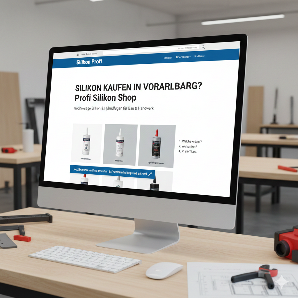 Silikon kaufen in Vorarlberg? Profi Silikon Shop